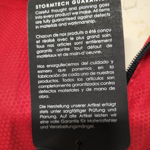 Stormtech Men's Axis Shell — GSX-1, Large, Sport Red/Black - Picture 5 of 8